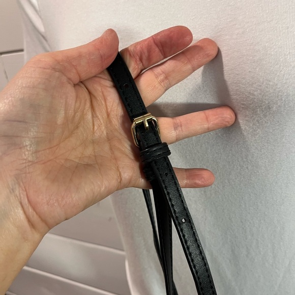 🖤 MADISON WEST – Black Faux Leather Crossbody Bag - Picture 11 of 11